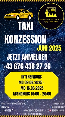 Taxigewerbe JUNI 2025